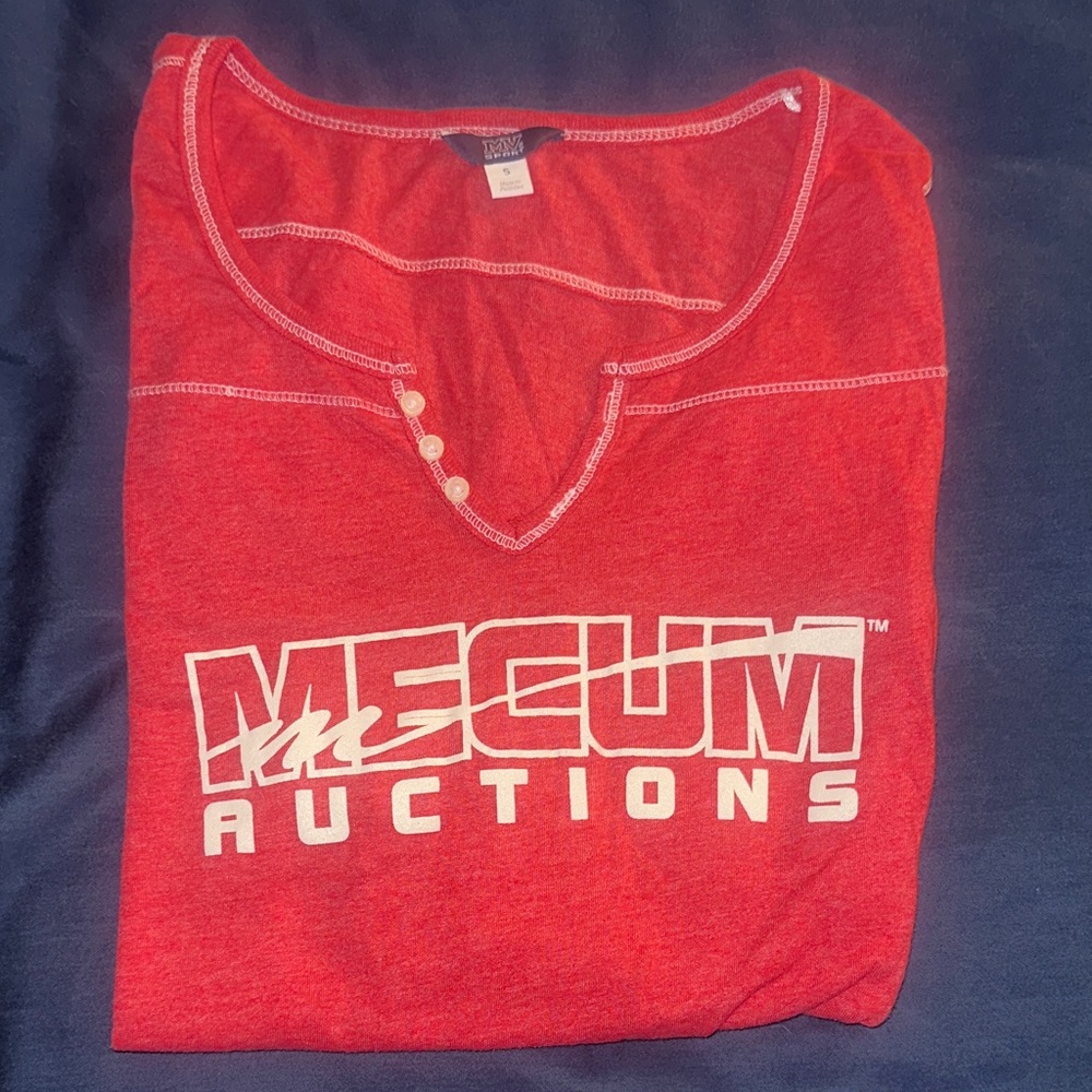 Mecum Red Long Sleeve Women's Tee